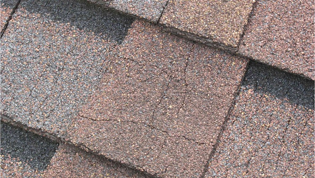 GT Roofs Cracked Shingle